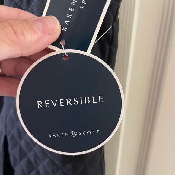 Karen Scott reversible vest • NWT • Women’s Large - Picture 5 of 11